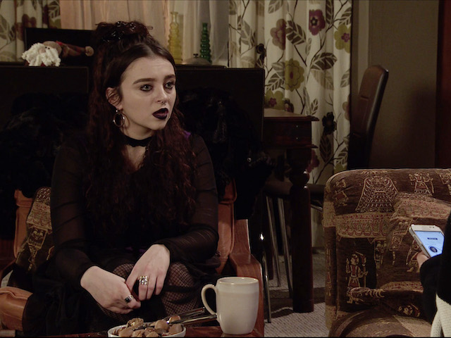 Nina and Asha on Coronation Street on December 26, 2021