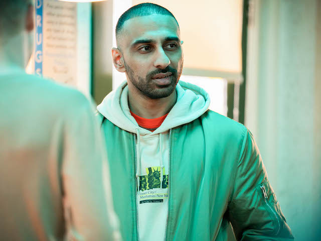 Waseem on EastEnders on December 3, 2021