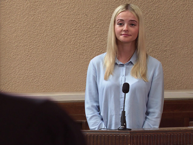 Kelly on Coronation Street on September 6, 2021