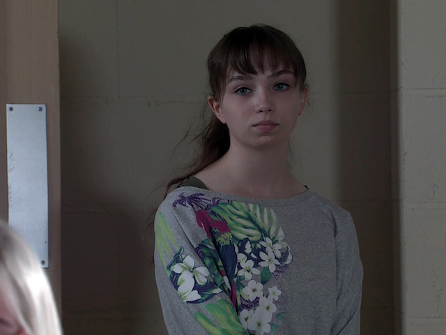 Mia on Coronation Street on September 20, 2021
