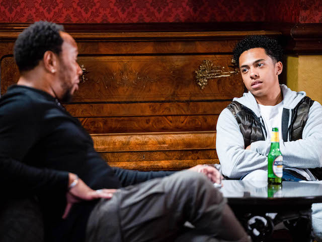 Mitch and Keegan on EastEnders on November 12, 2021