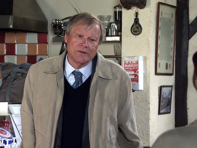 Roy on Coronation Street on September 1, 2021