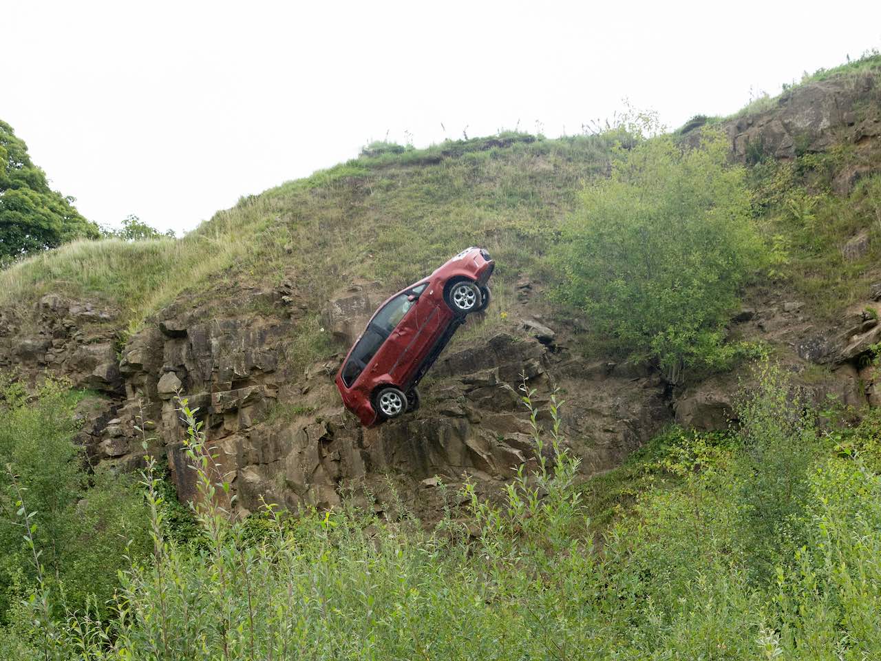 The car on Emmerdale on October 10, 2023