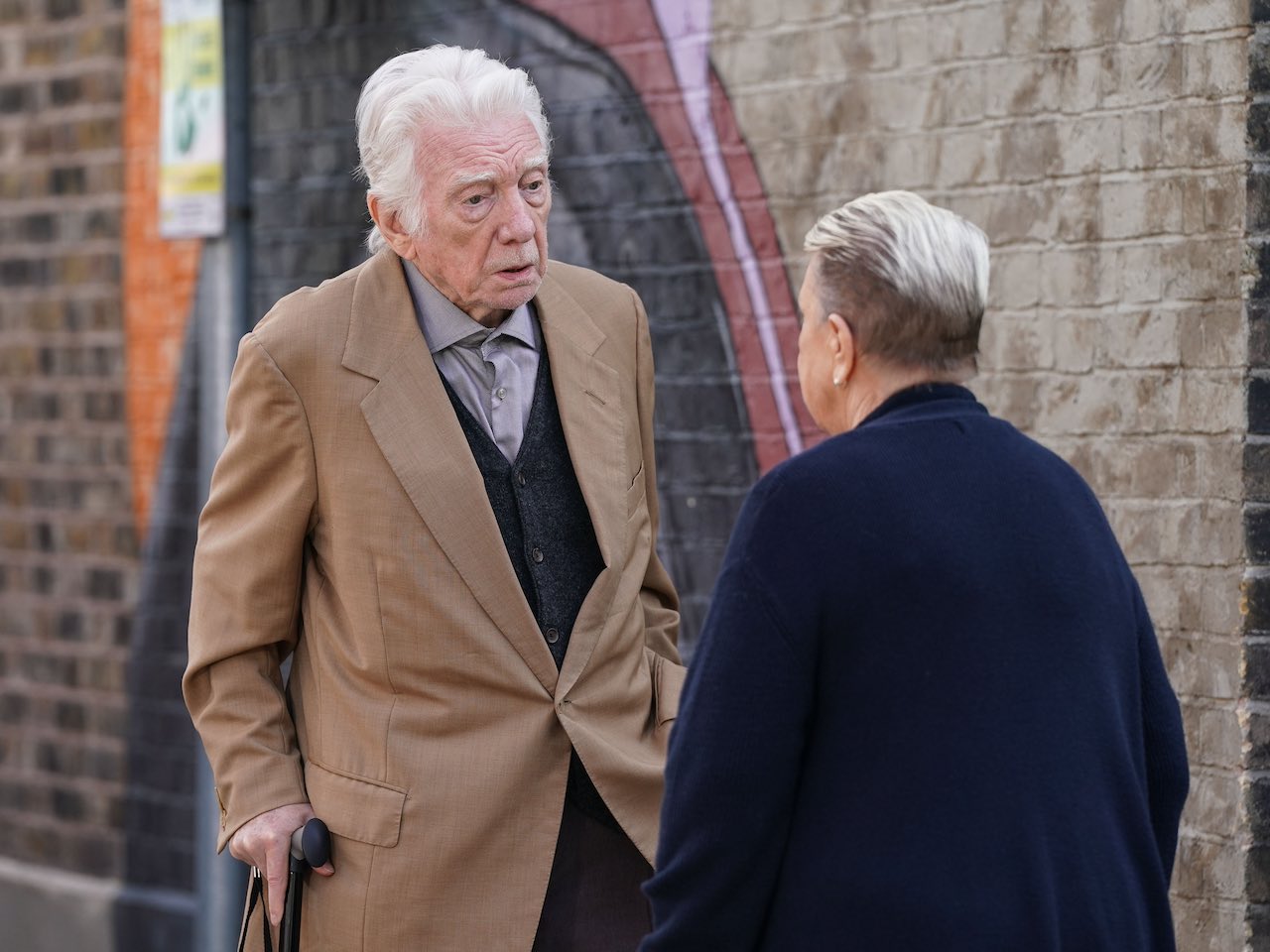 Mo and Stevie on EastEnders on July 11, 2024