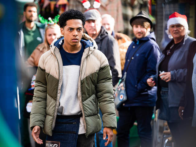 Keegan on EastEnders on December 14, 2021