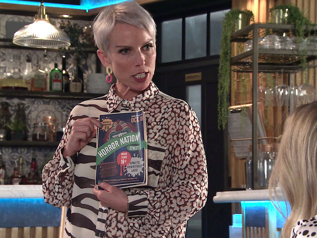 Debbie on Coronation Street on September 29, 2021