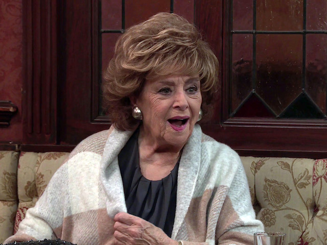 Rita on Coronation Street on October 11, 2021