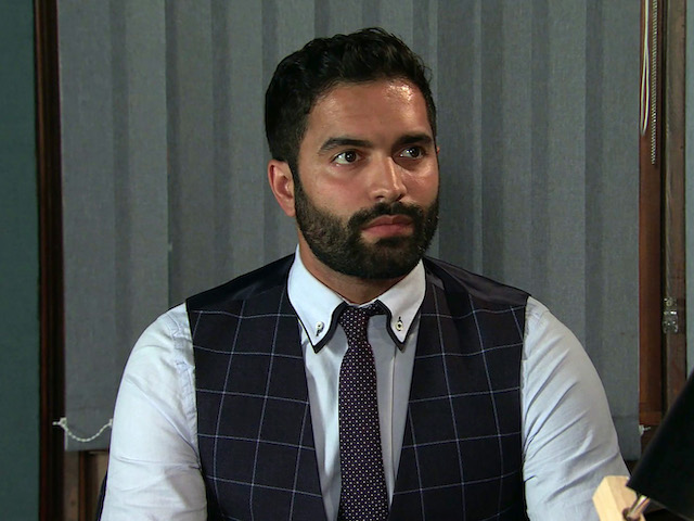 Imran on Coronation Street on August 30, 2021