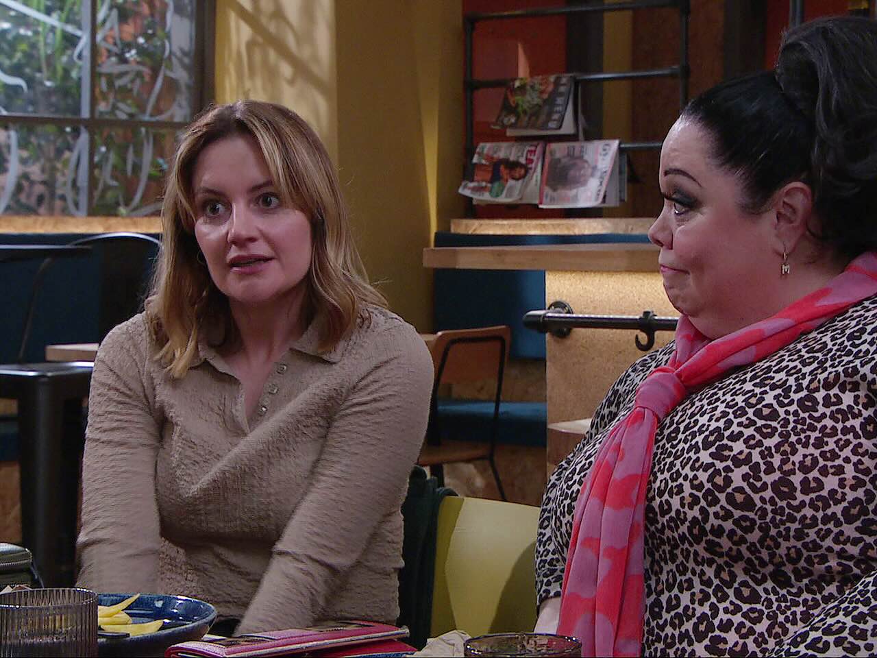Ella and Mandy on Emmerdale on August 21, 2024