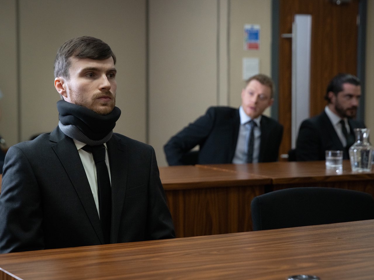 Justin on Coronation Street on March 10, 2023