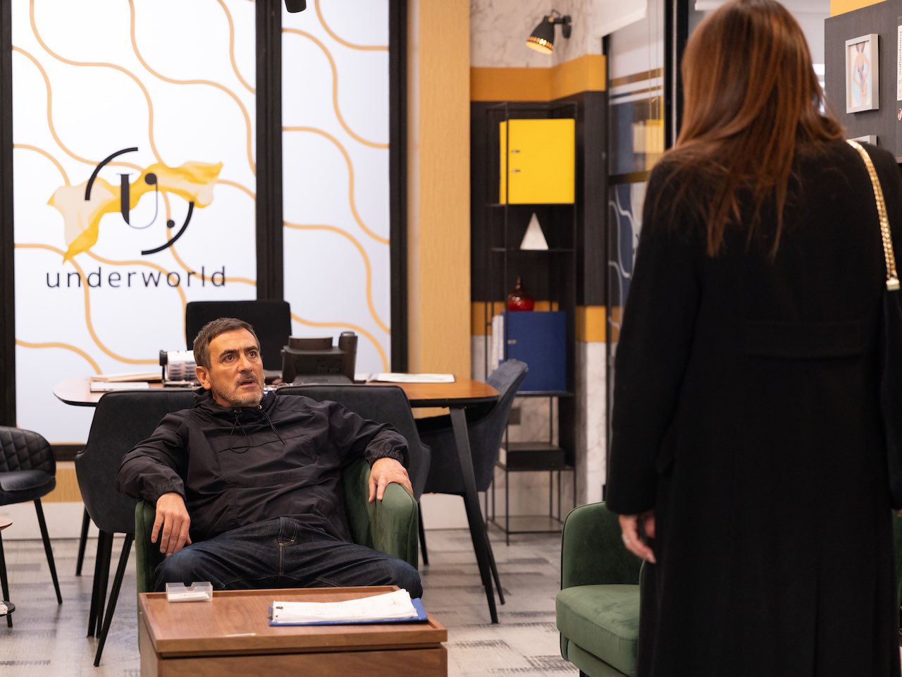 Peter and Carla on Coronation Street on November 24, 2023