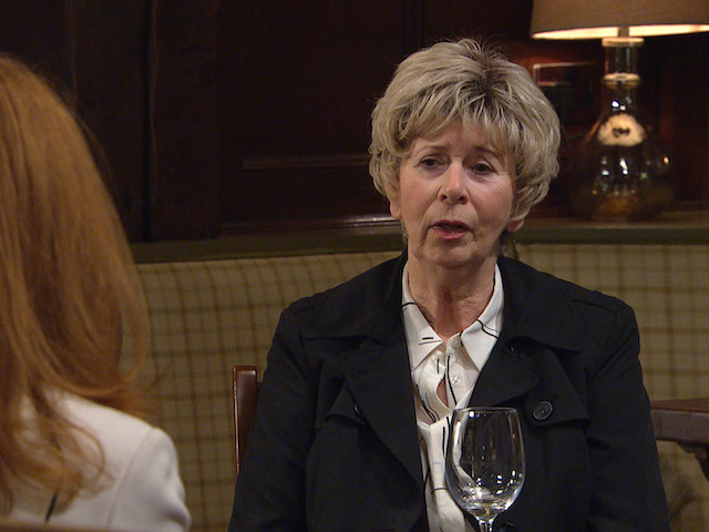 Diane on Emmerdale on October 12, 2021