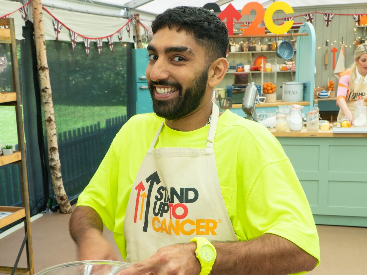 Mawaan Rizwan for The Great Celebrity Bake Off for Stand Up To Cancer