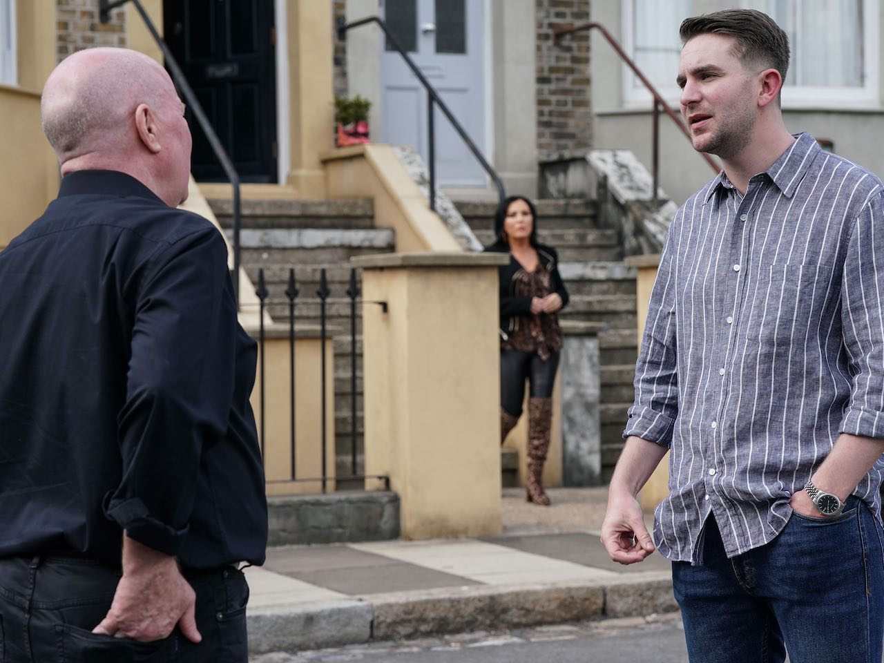 Phil and Callum on EastEnders on July 11, 2024