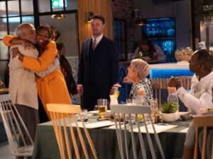 Dee-Dee and Sarge on Coronation Street on November 27, 2023