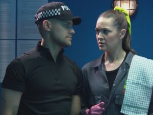Ethan and Sienna on Hollyoaks on May 30, 2022
