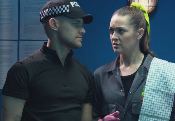 Ethan and Sienna on Hollyoaks on May 30, 2022