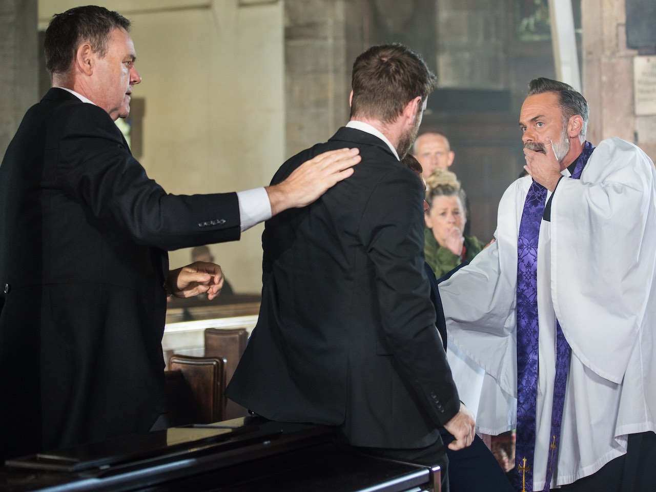 Billy on Coronation Street on September 25, 2023