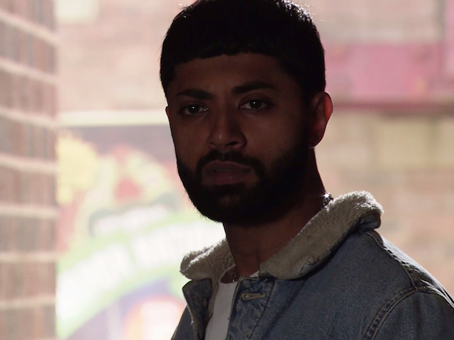 Zeedan on Coronation Street on October 29, 2021