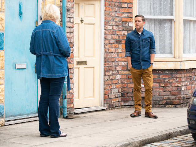 Todd and Eileen on Coronation Street on September 6, 2021