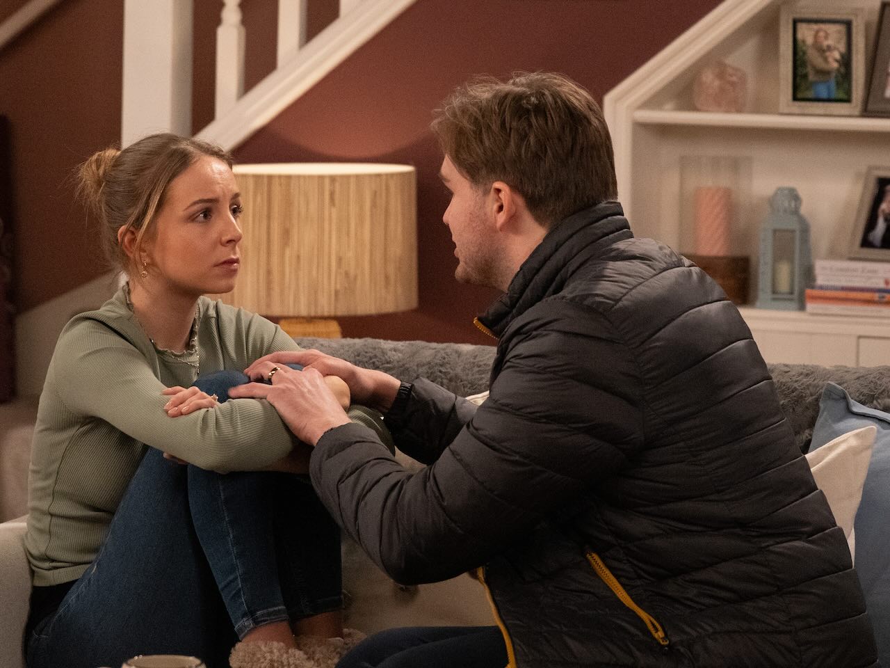 Belle and Tom on Emmerdale on June 11, 2024