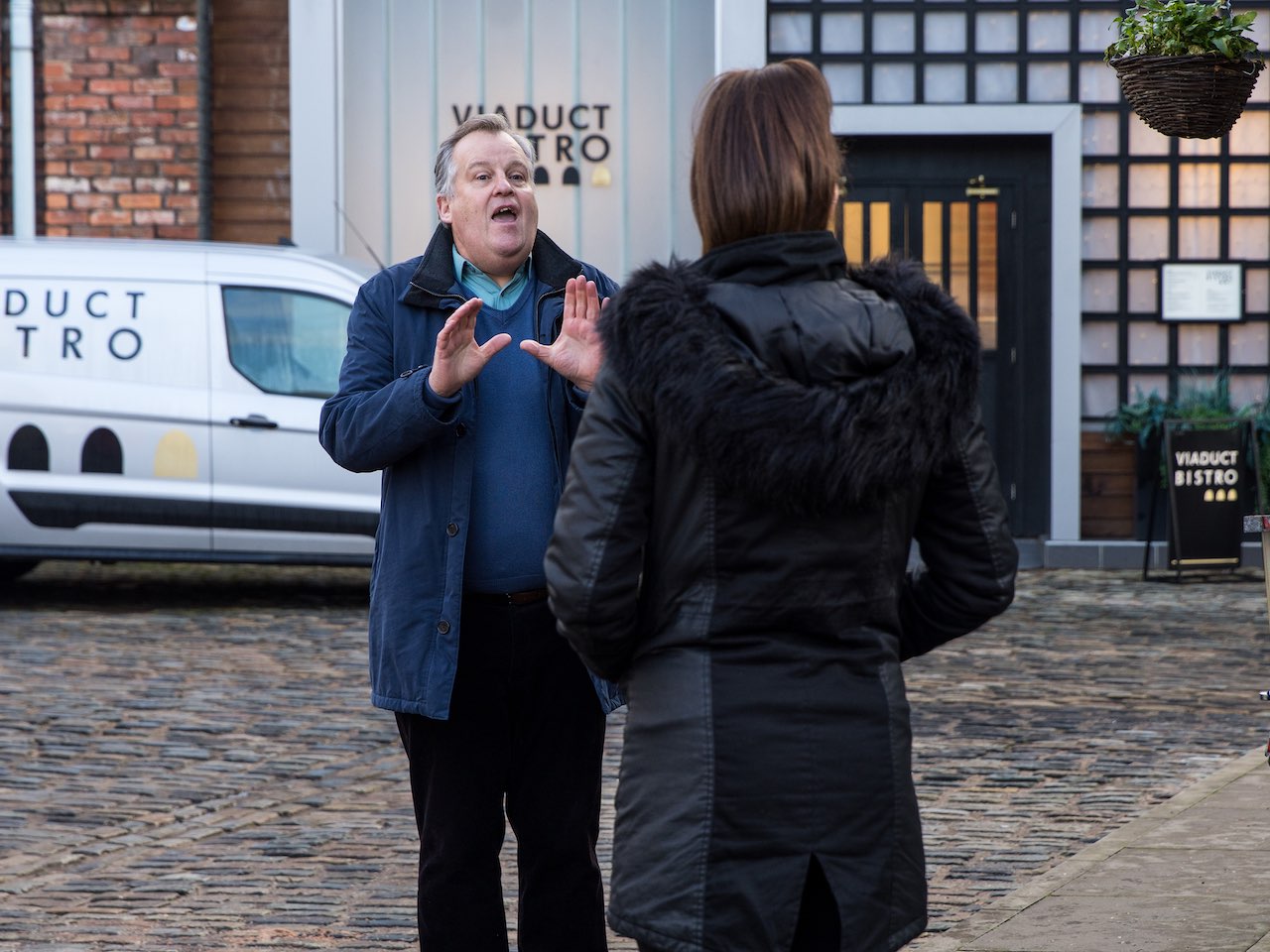 Brian and Shona on Coronation Street on February 28, 2022