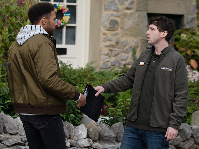 Billy and Alex on Emmerdale on December 20, 2021