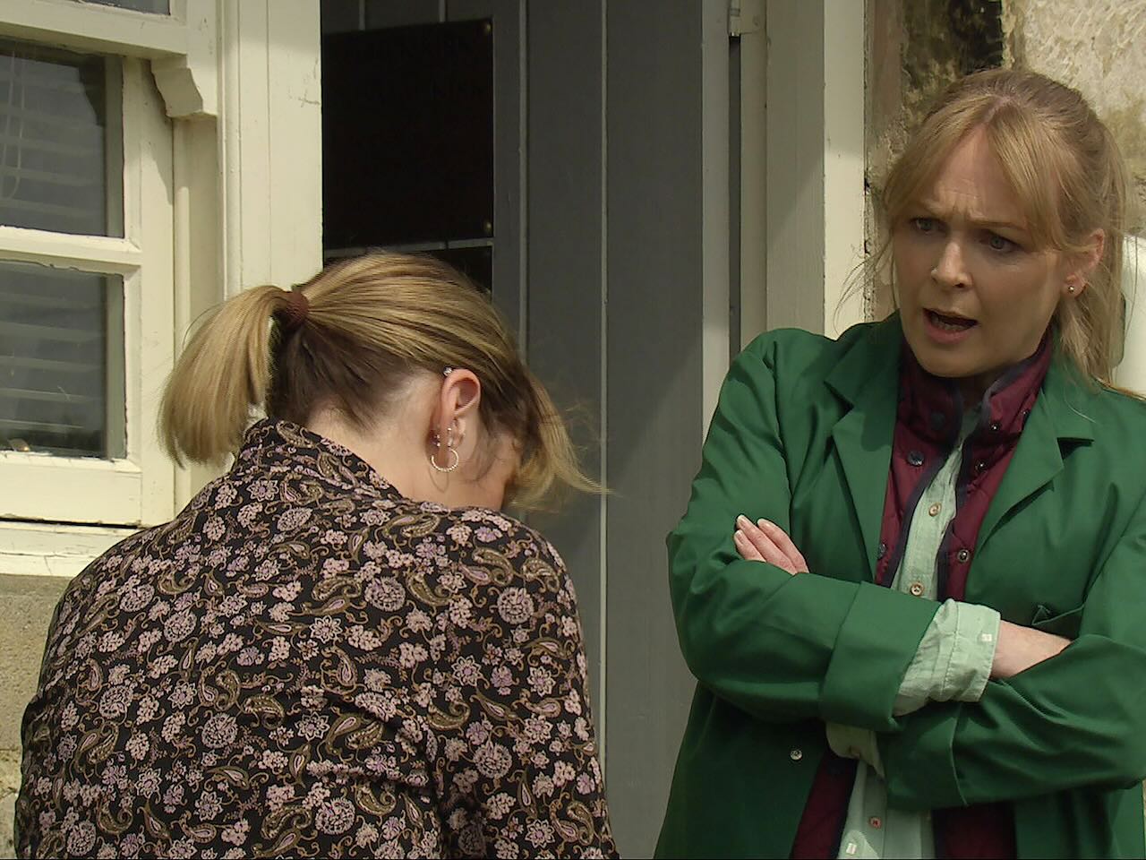 Vanessa and Ella on Emmerdale on July 29, 2024