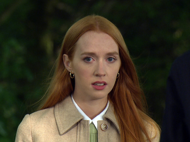 Chloe on Emmerdale on September 28, 2021