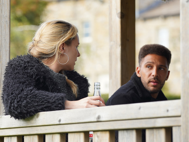 Dawn and Billy on Emmerdale on November 30, 2021
