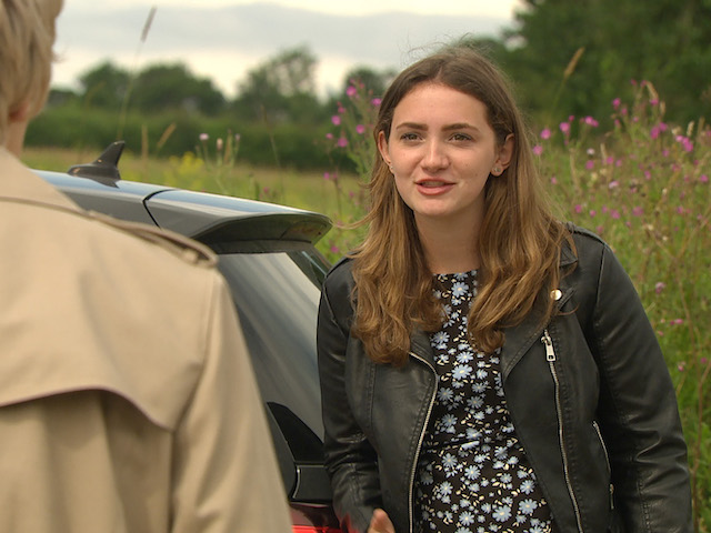 Gabby on Emmerdale on September 23, 2021