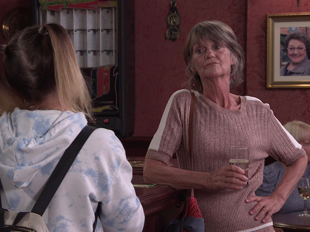 Freda and Gemma on Coronation Street on September 17, 2021