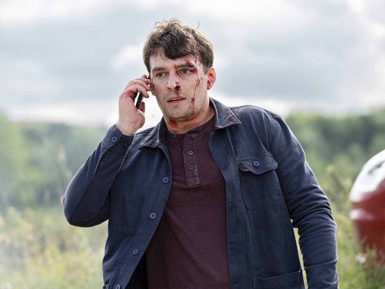 Mack on Emmerdale on October 10, 2023