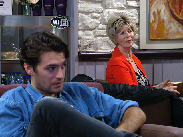 Mack and Diane on Emmerdale on September 9, 2021