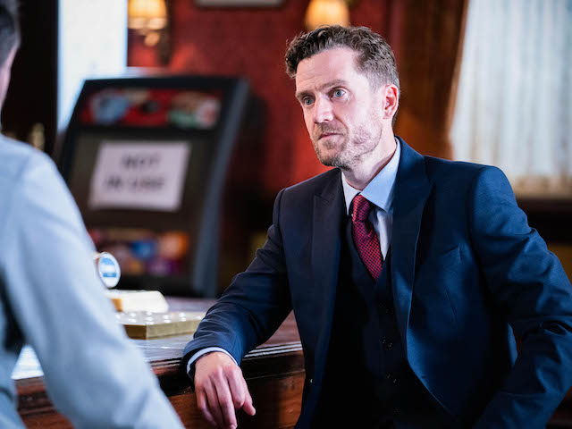 Curtis and Martin on EastEnders on October 1, 2021