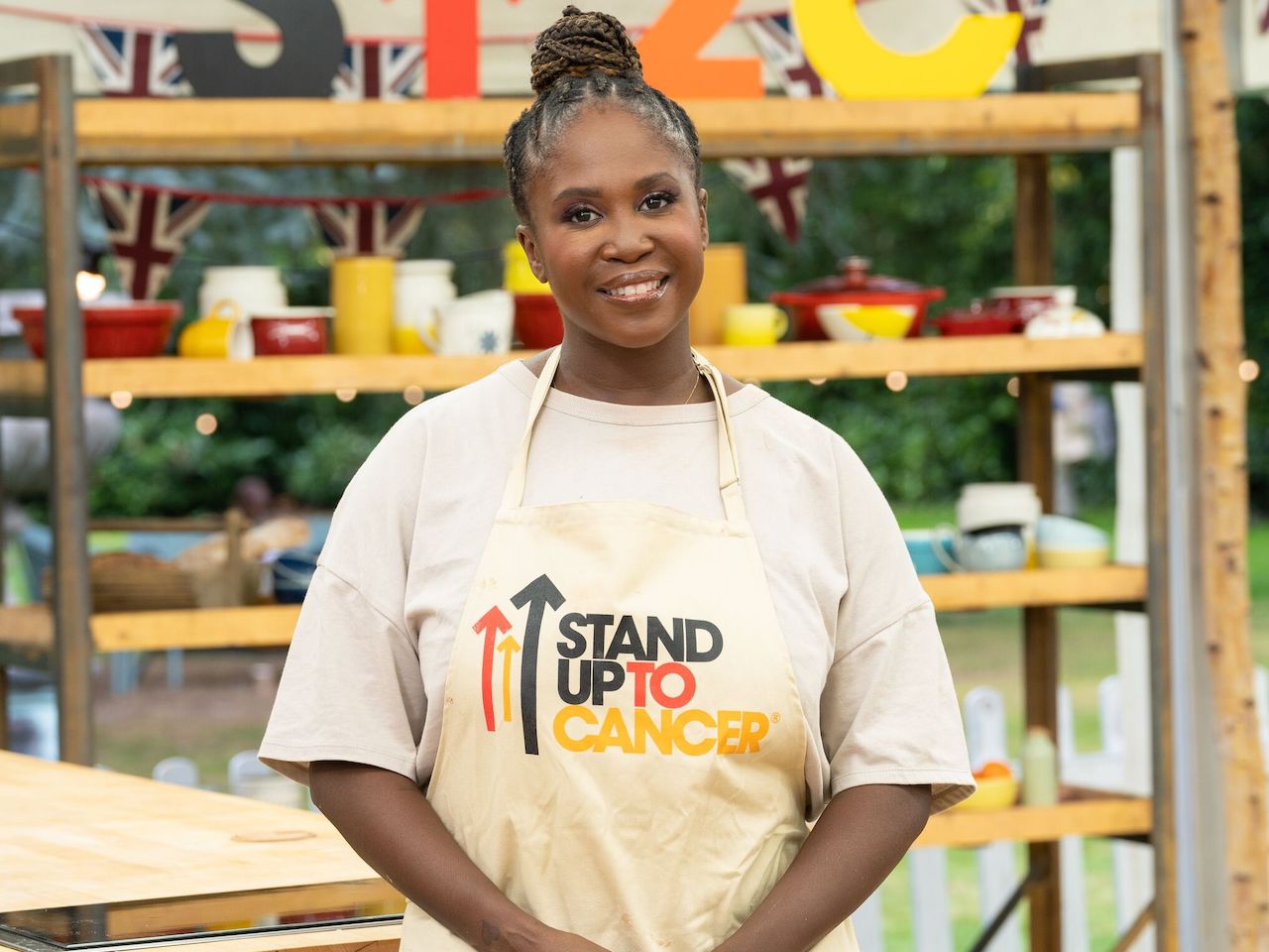 Motsi Mabuse for The Great Celebrity Bake Off for Stand Up To Cancer