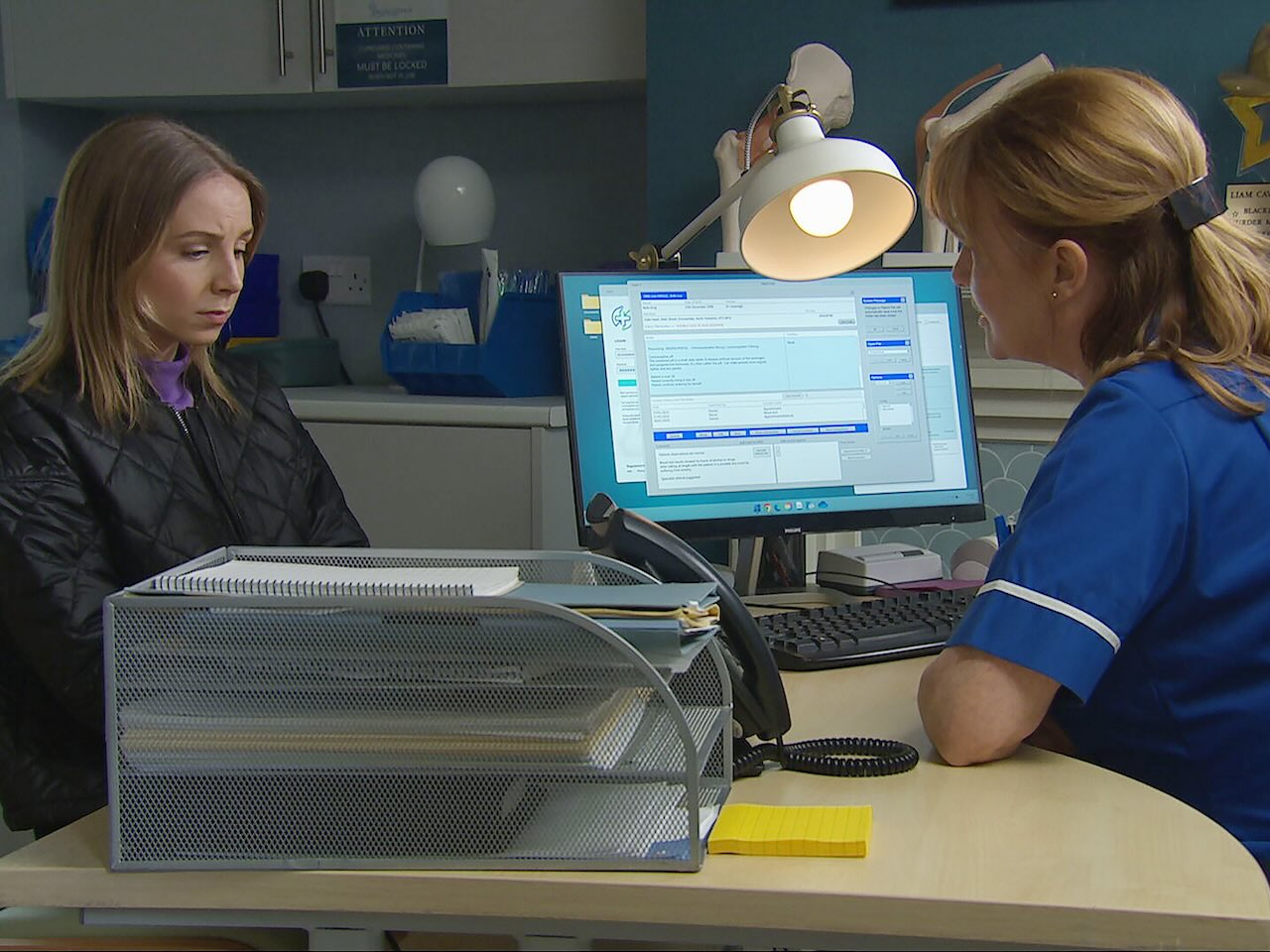Belle and Wendy on Emmerdale on June 10, 2024