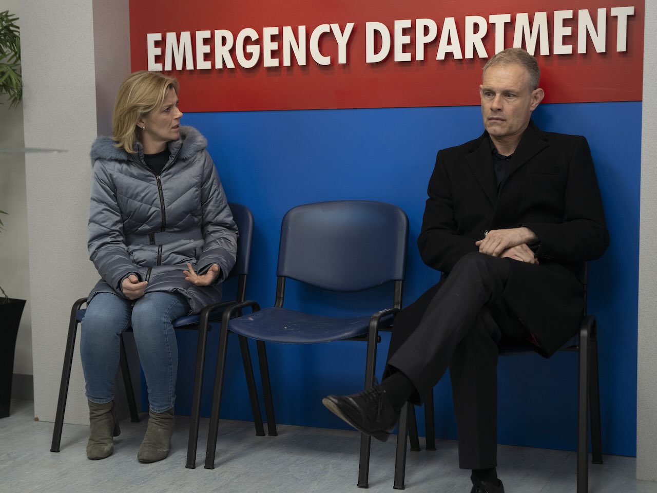 Nick and Leanne on Coronation Street on February 4, 2025