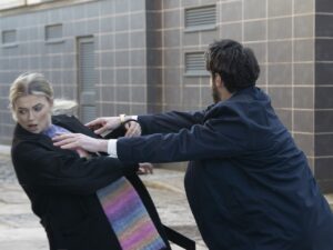 Adam and Bethany on Coronation Street on March 4, 2024