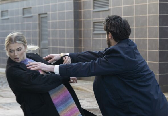 Adam and Bethany on Coronation Street on March 4, 2024