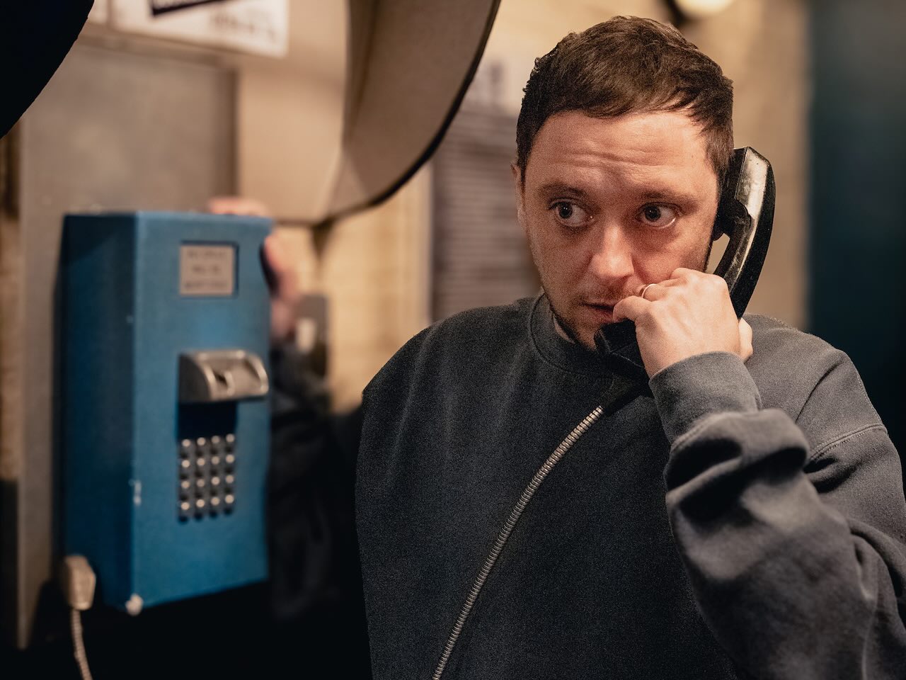 Matty makes a phone call in prison on Emmerdale on June 27, 2024