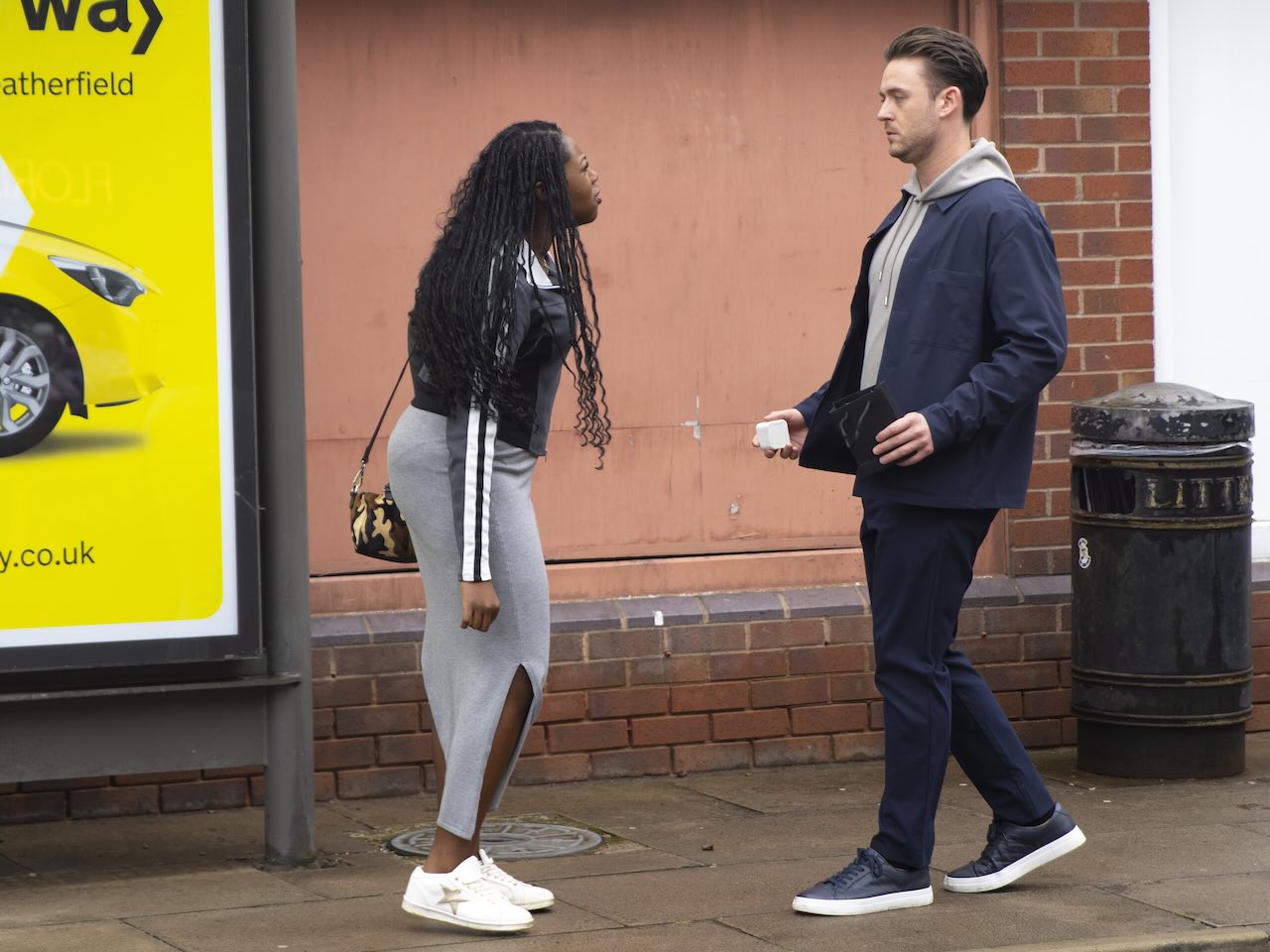 Joel and Dee-Dee on Coronation Street on September 23, 2024