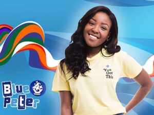 Mwaka Mudenda for Blue Peter