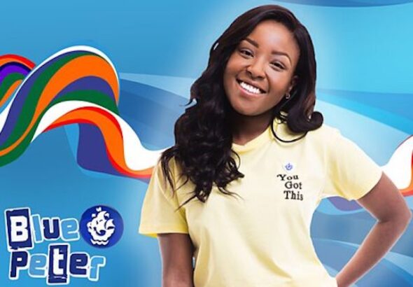 Mwaka Mudenda for Blue Peter