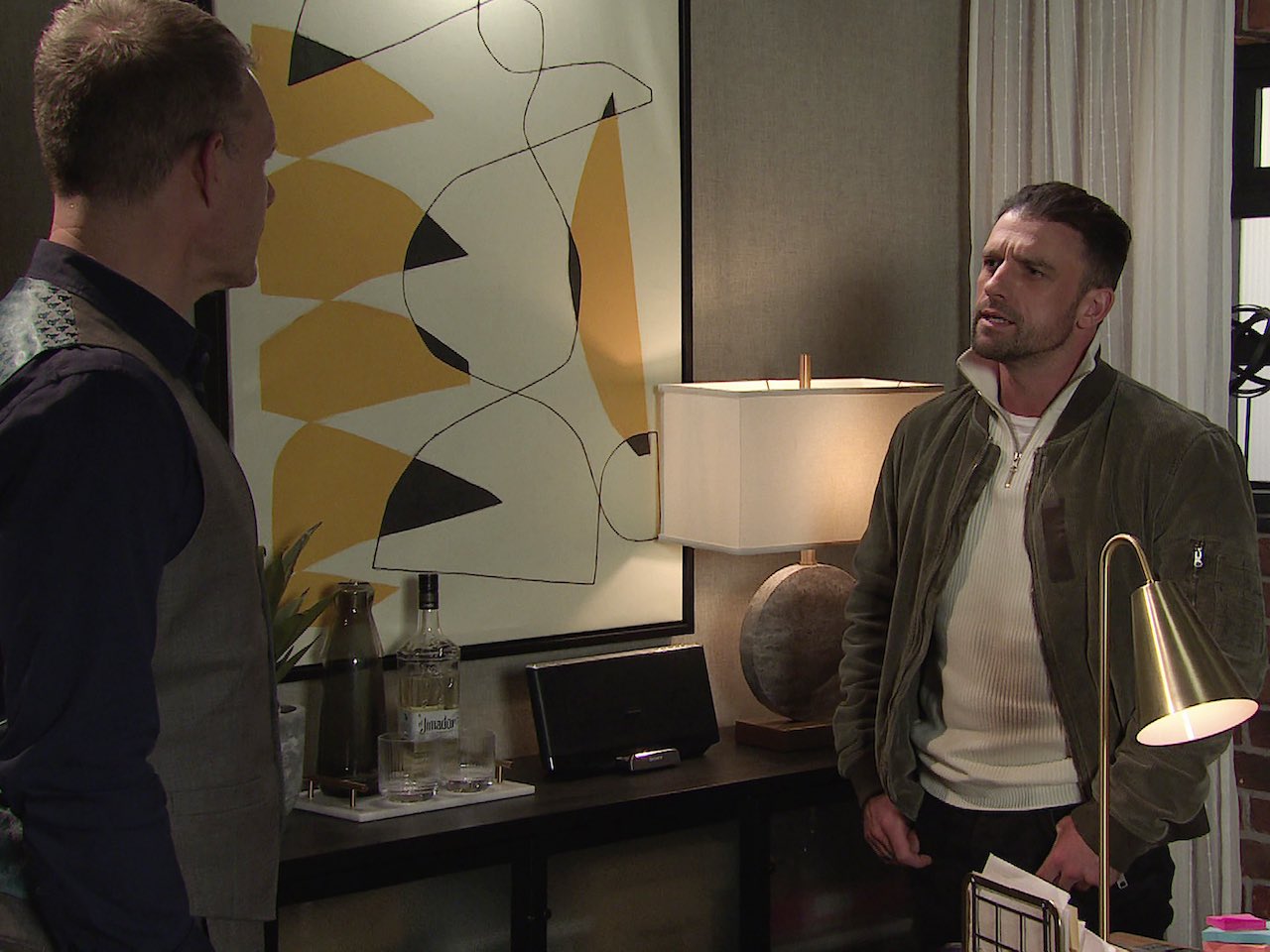 Damon and Nick on Coronation Street on March 20, 2023
