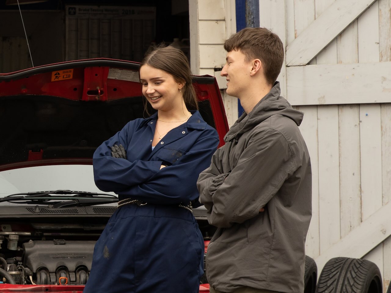 Sarah and Josh on Emmerdale on July 3, 2024