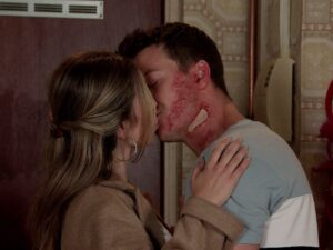 Daisy and Ryan on Coronation Street on October 17, 2023