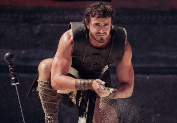 Paul Mescal as Lucius in Gladiator II