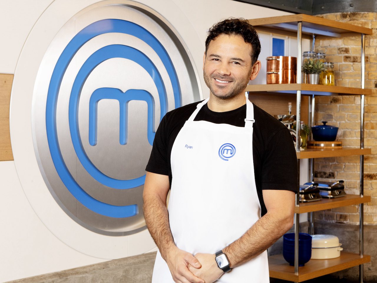 Ryan Thomas for Celebrity MasterChef