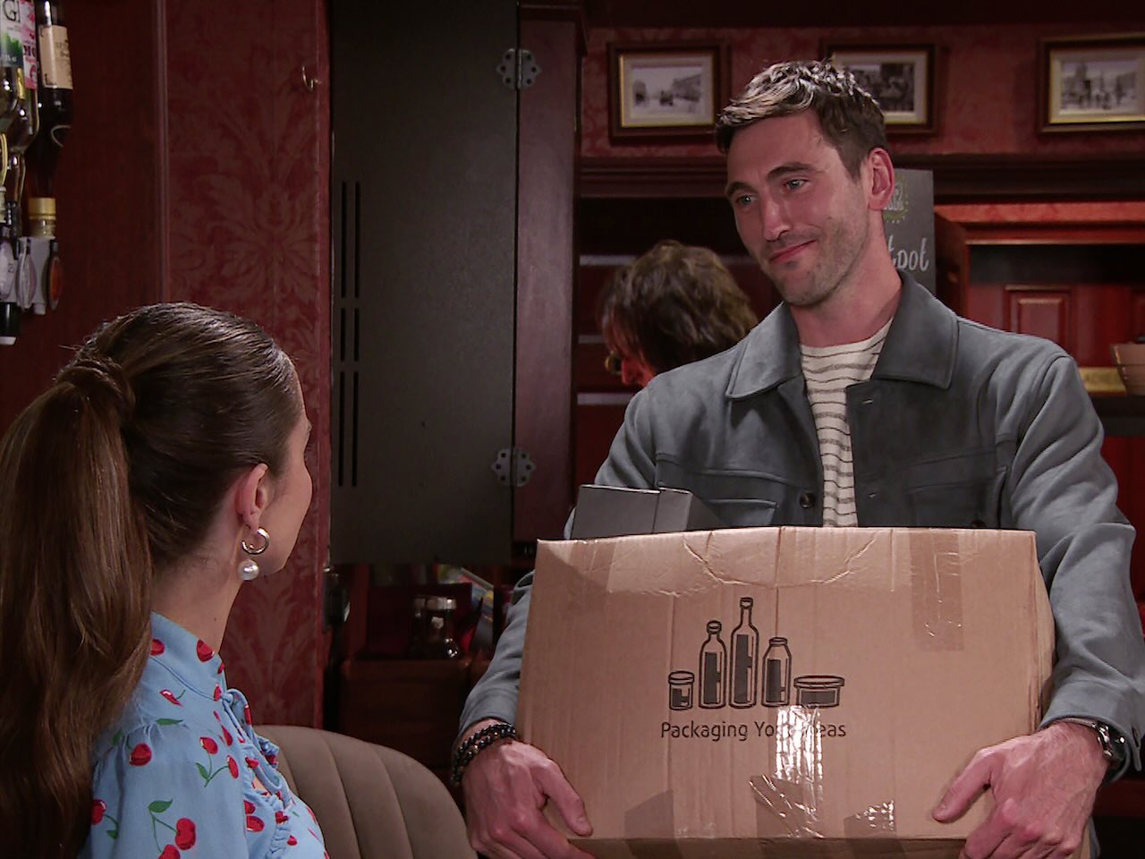 Kit and Daisy on Coronation Street on August 16, 2024